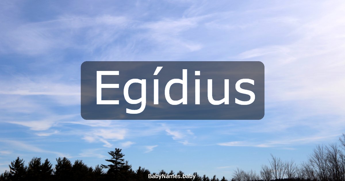 Egídius