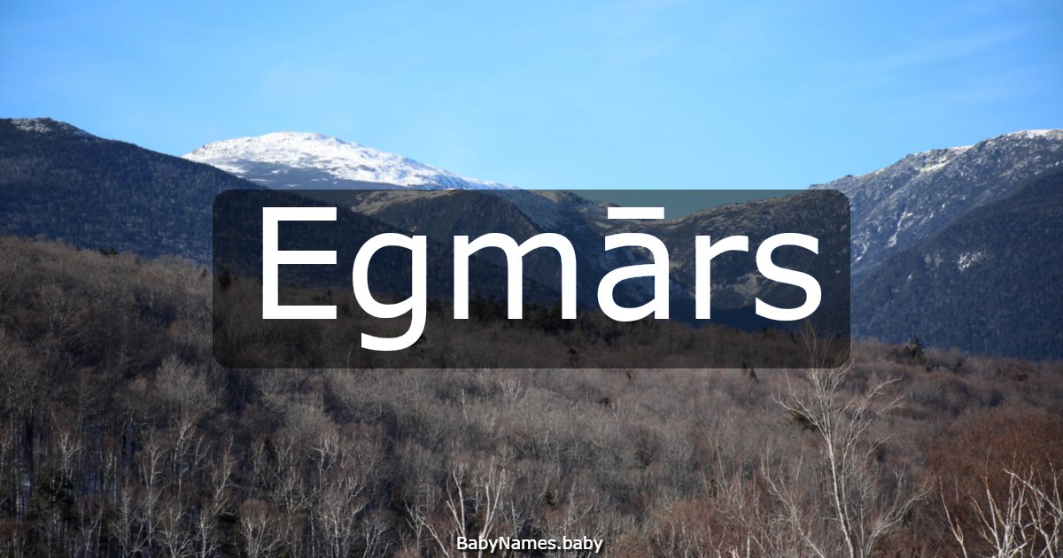 Egmārs