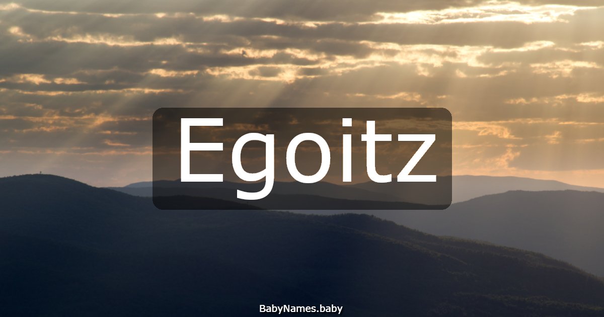 Egoitz