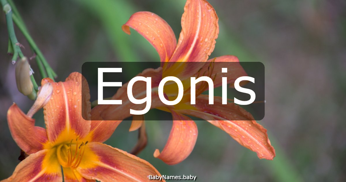 Egonis