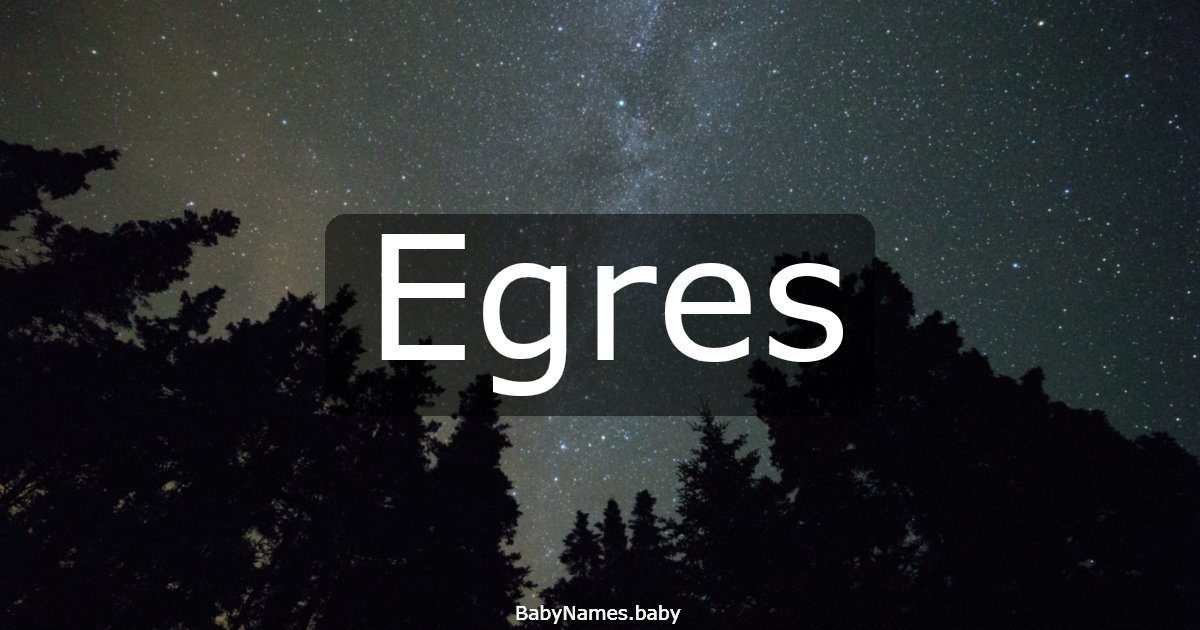 Egres