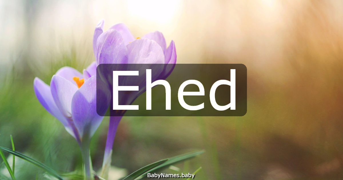 Ehed