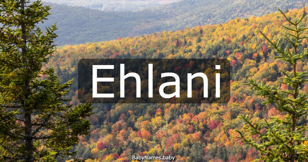 Ehlani
