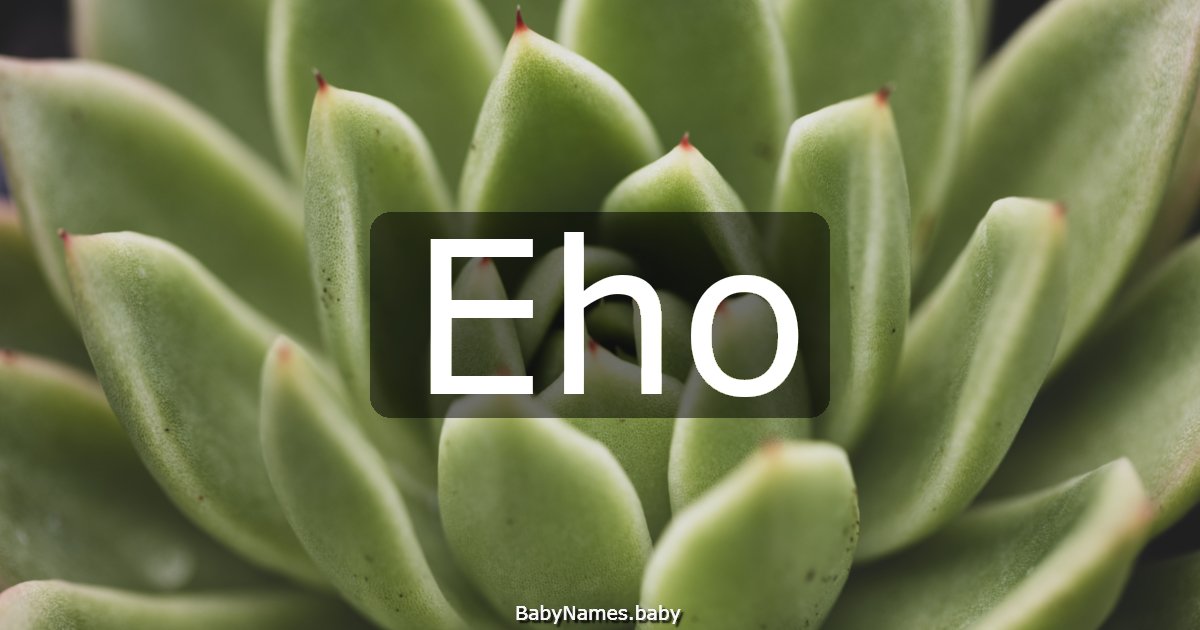 Eho