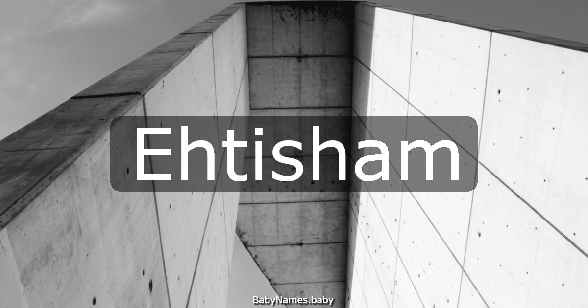 Ehtisham