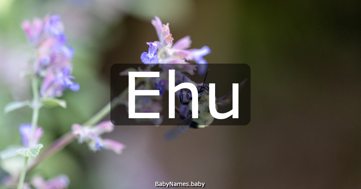 Ehu