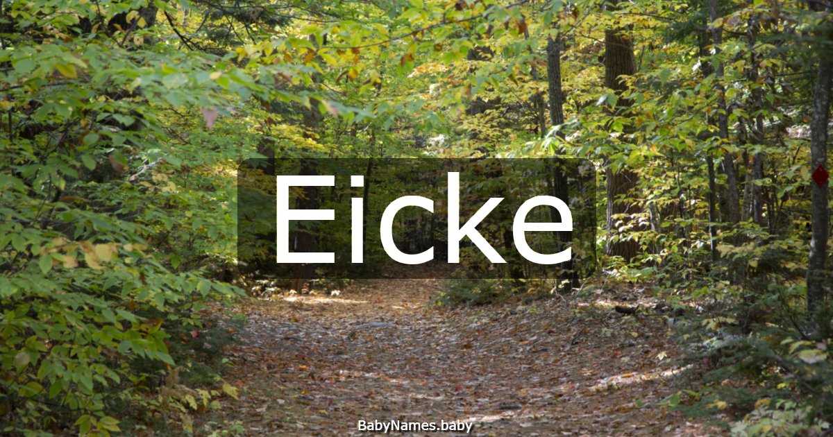 Eicke