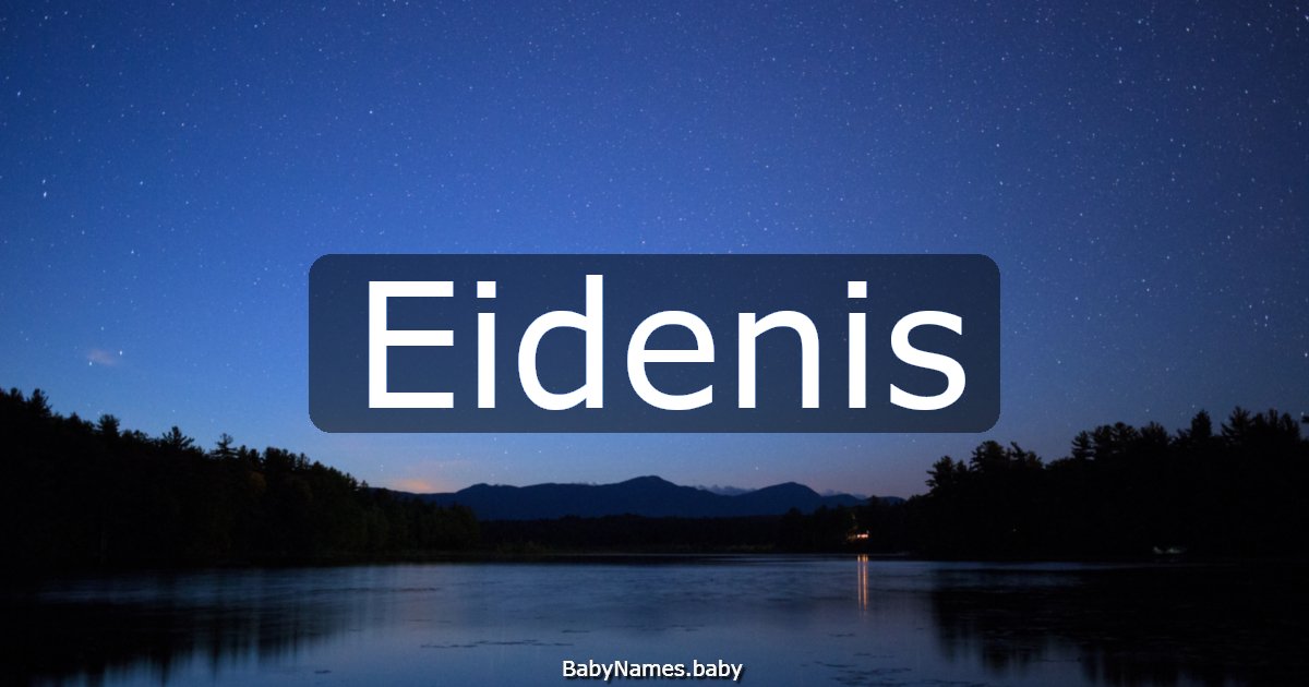 Eidenis