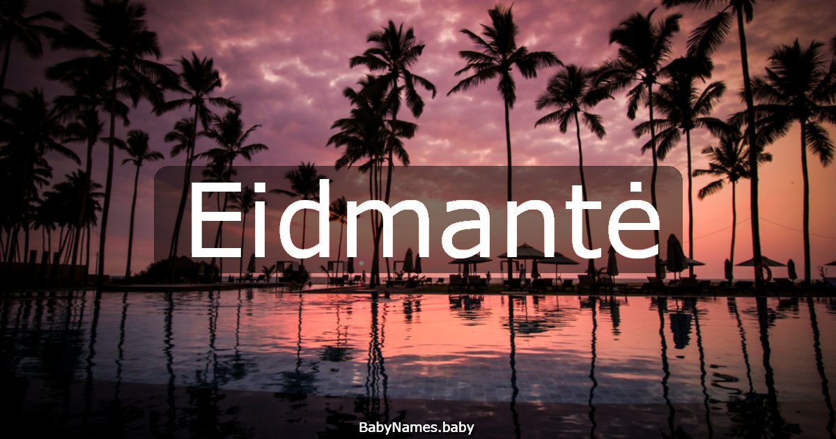 Eidmantė