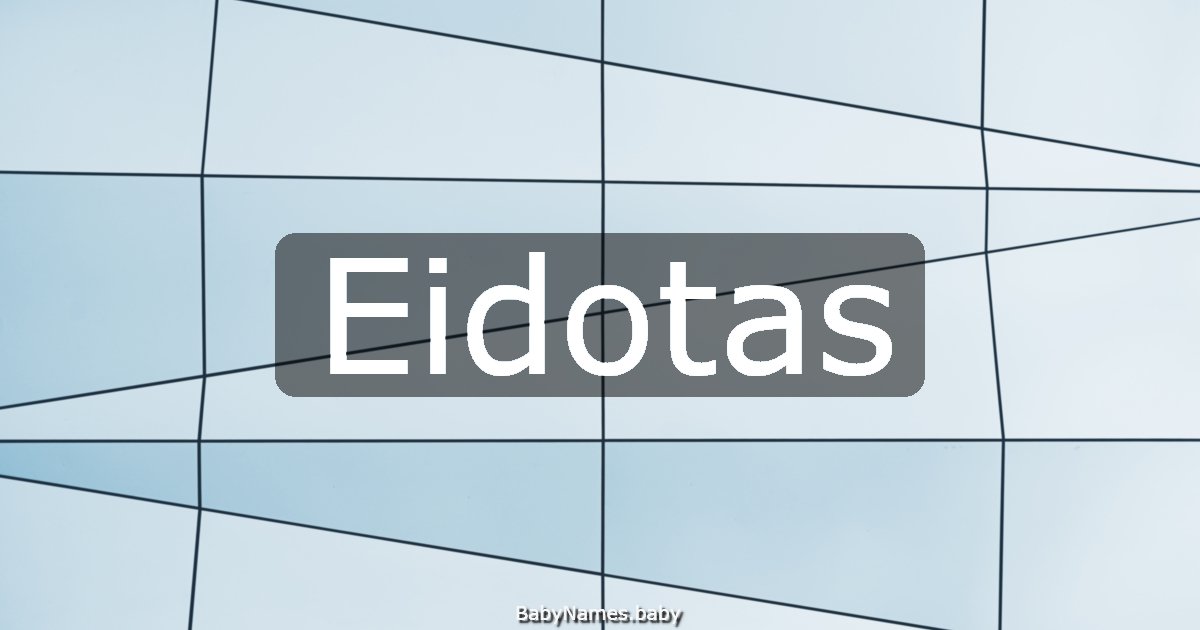 Eidotas
