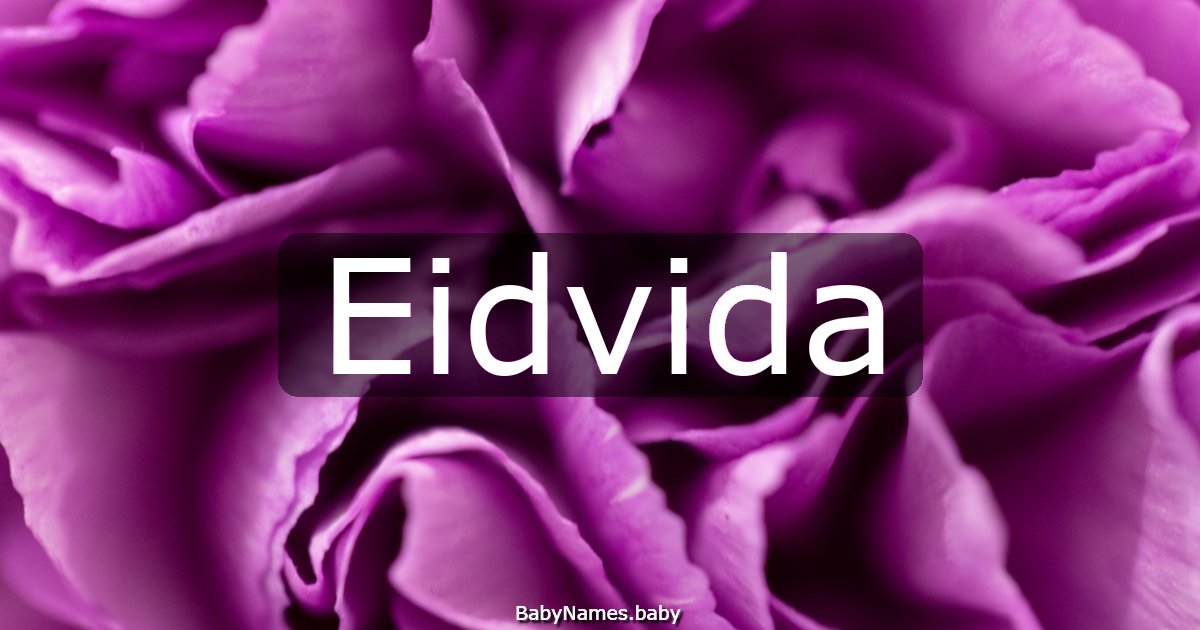 Eidvida