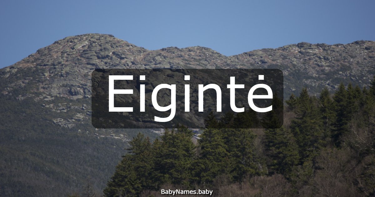 Eigintė