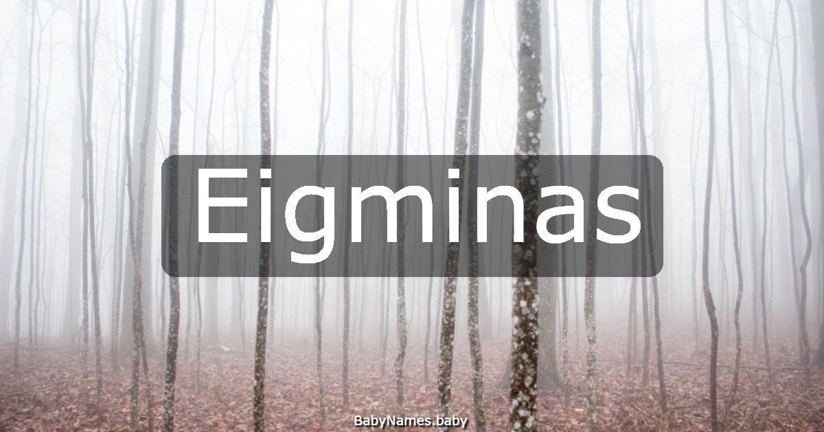 Eigminas