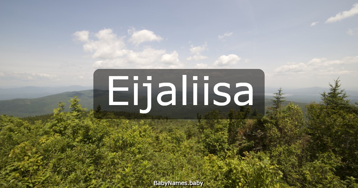 Eijaliisa