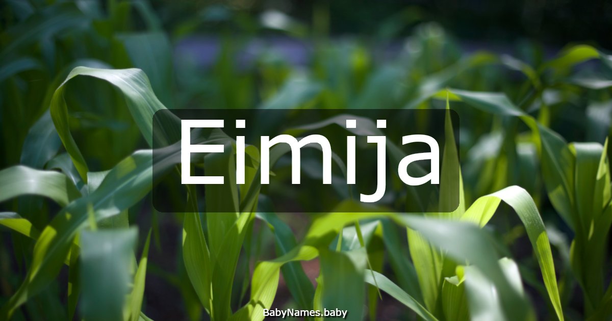 Eimija