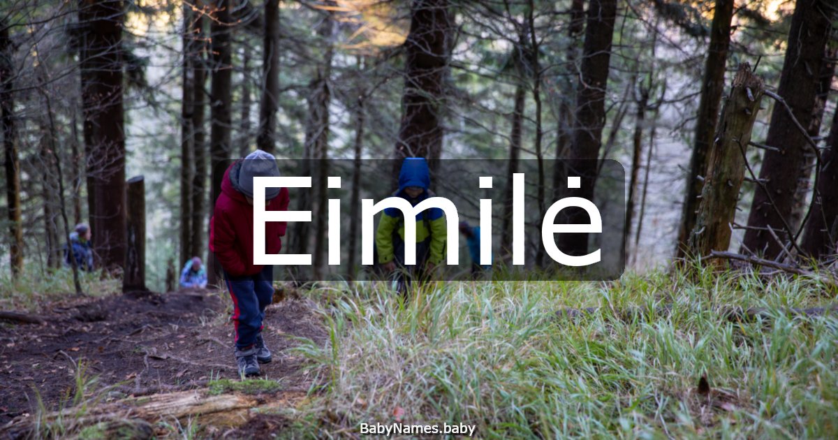 Eimilė