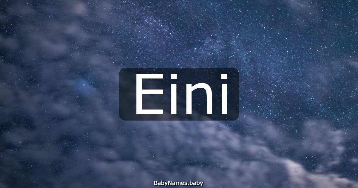 Eini