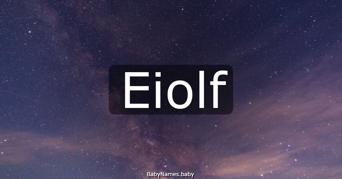 Eiolf