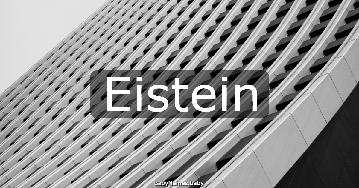 Eistein