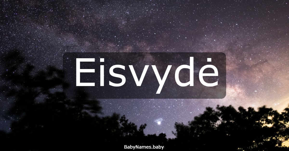 Eisvydė