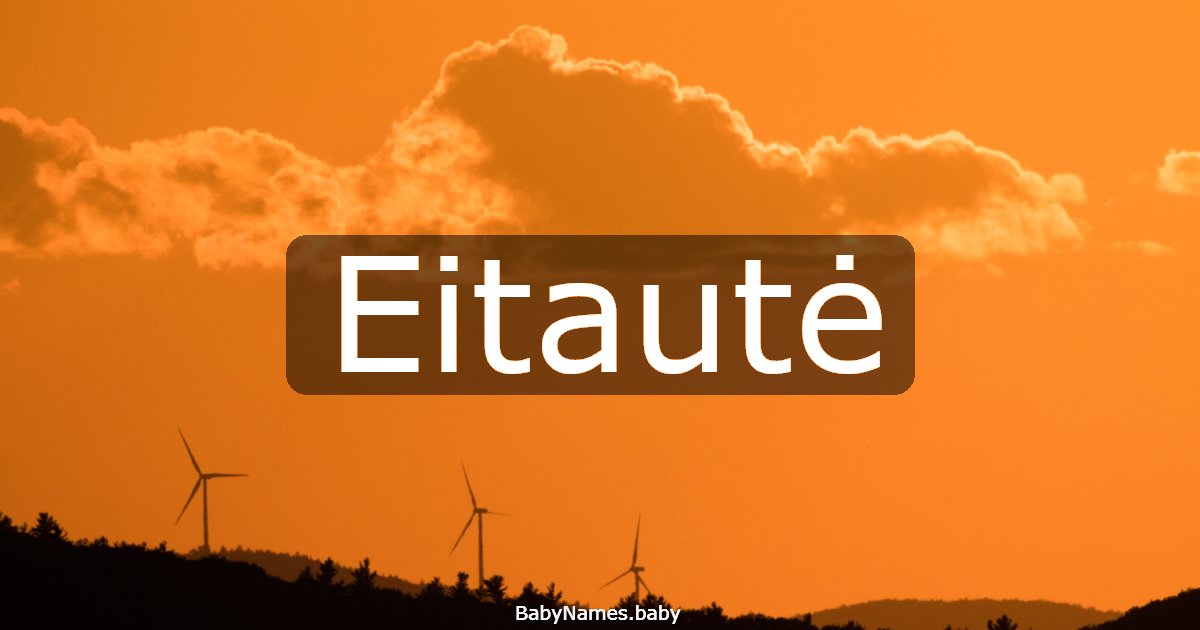 Eitautė
