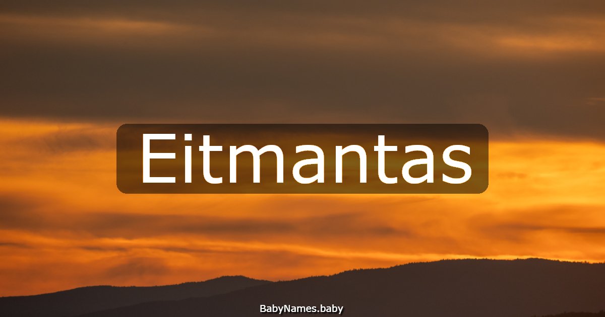 Eitmantas