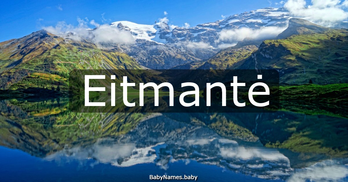 Eitmantė