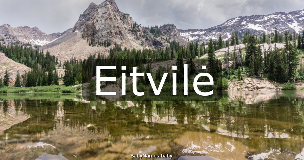 Eitvilė