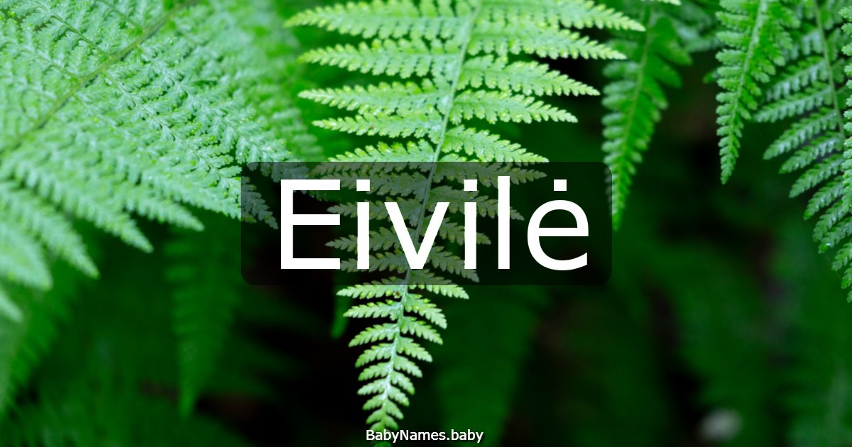 Eivilė