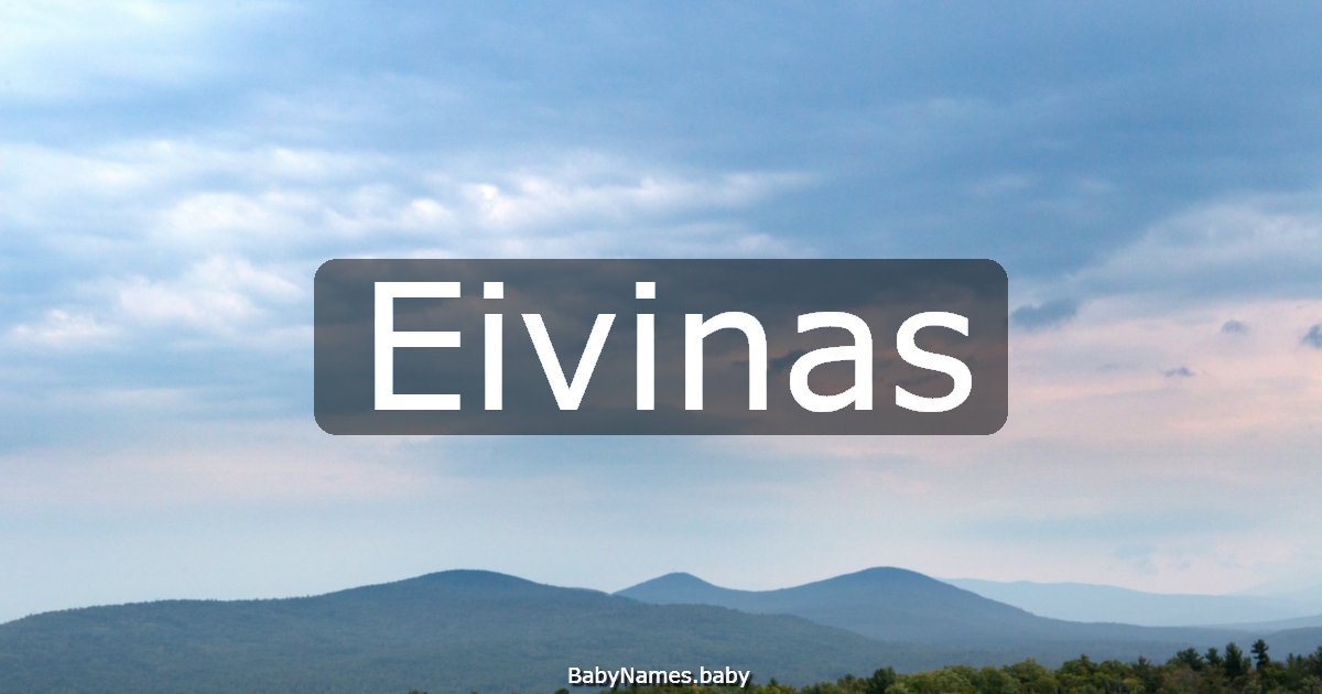 Eivinas