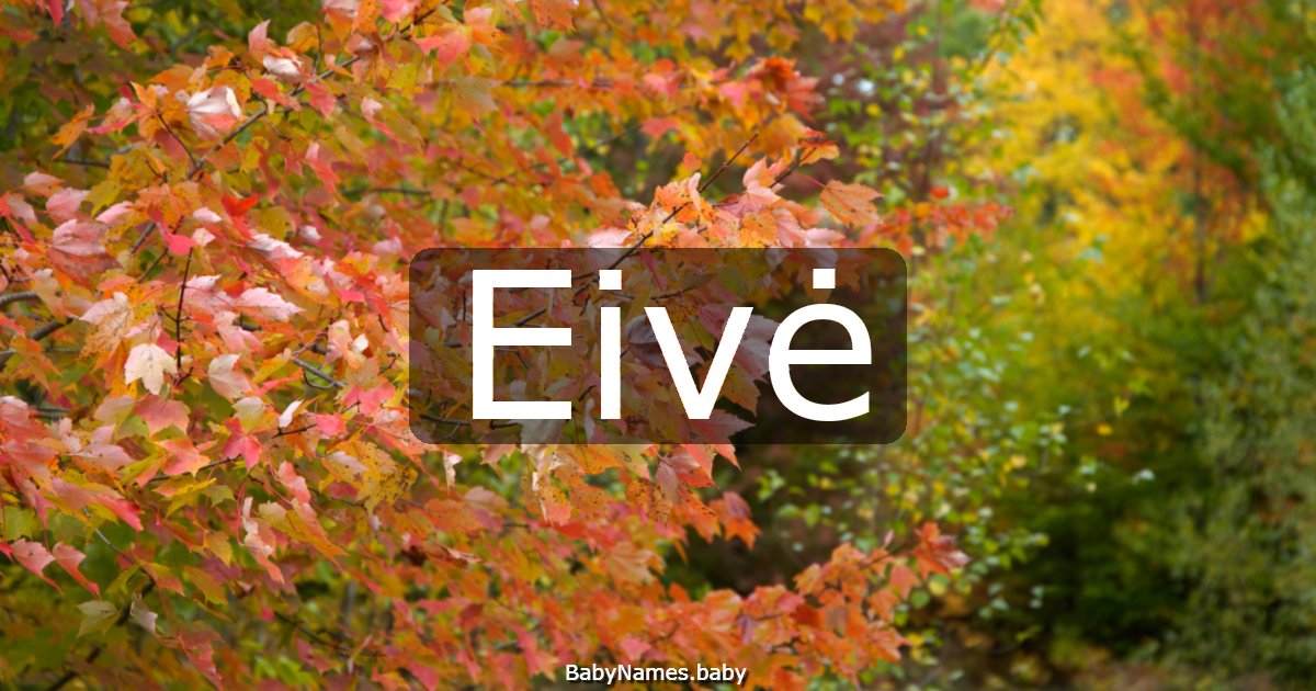 Eivė