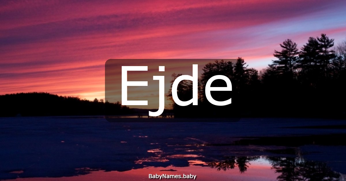 Ejde