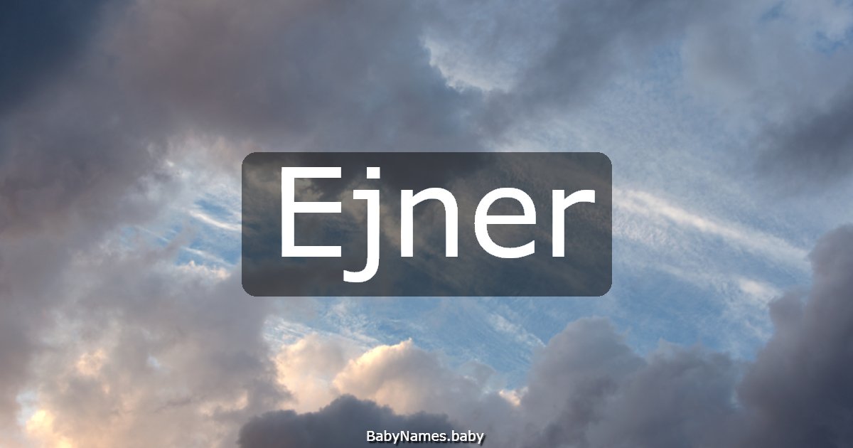 Ejner