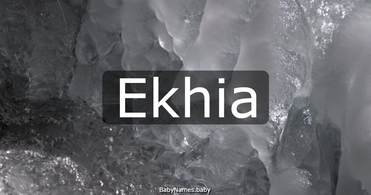 Ekhia