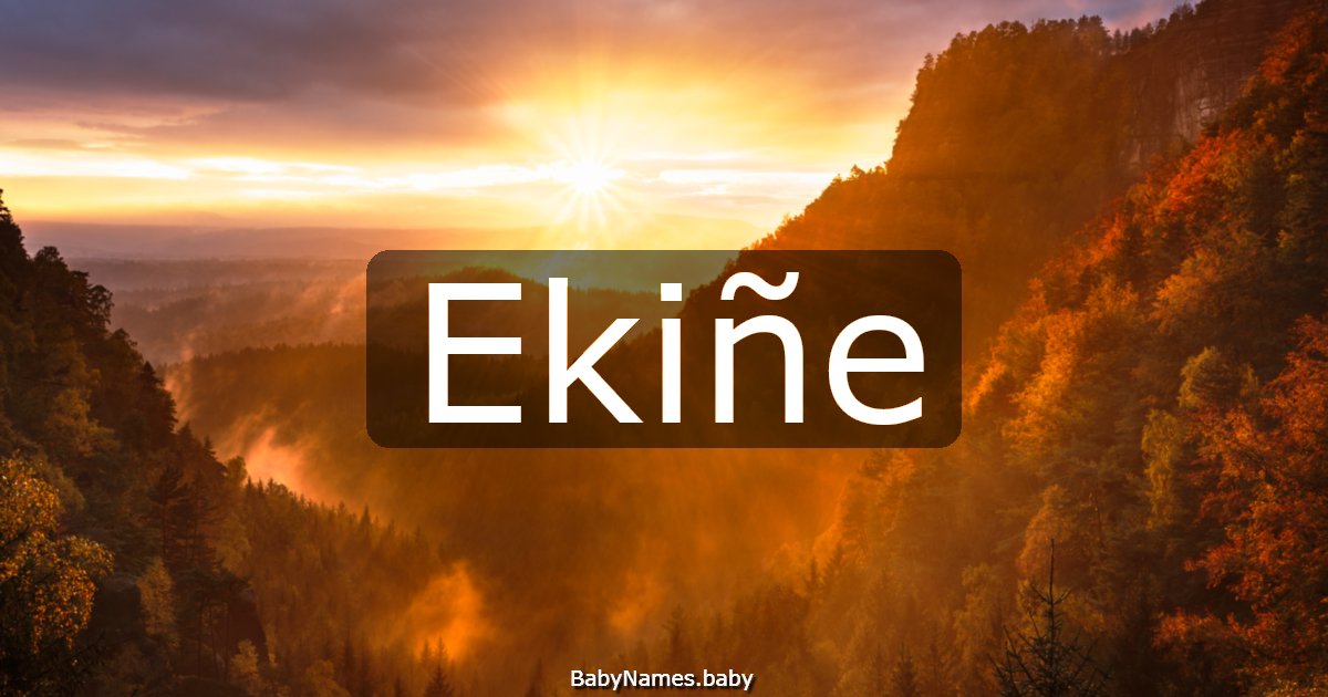 Ekiñe