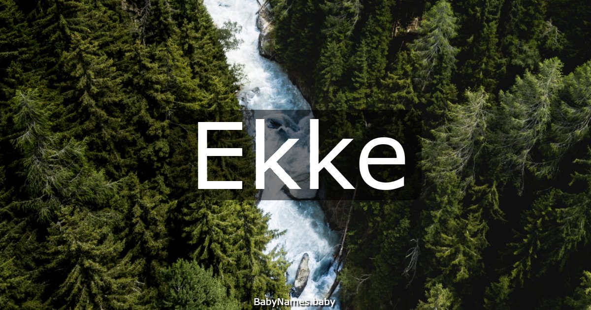 Ekke