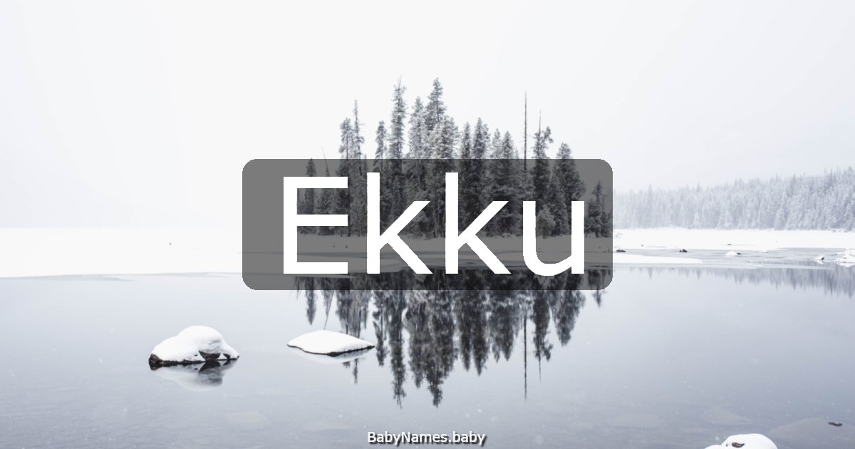 Ekku