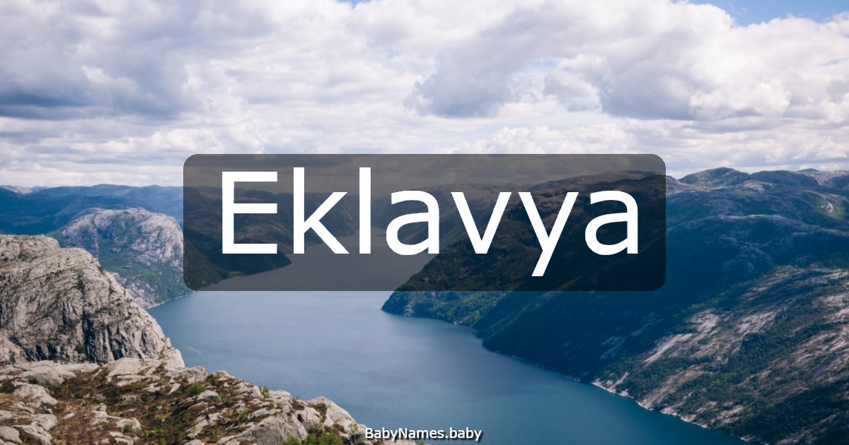 Eklavya