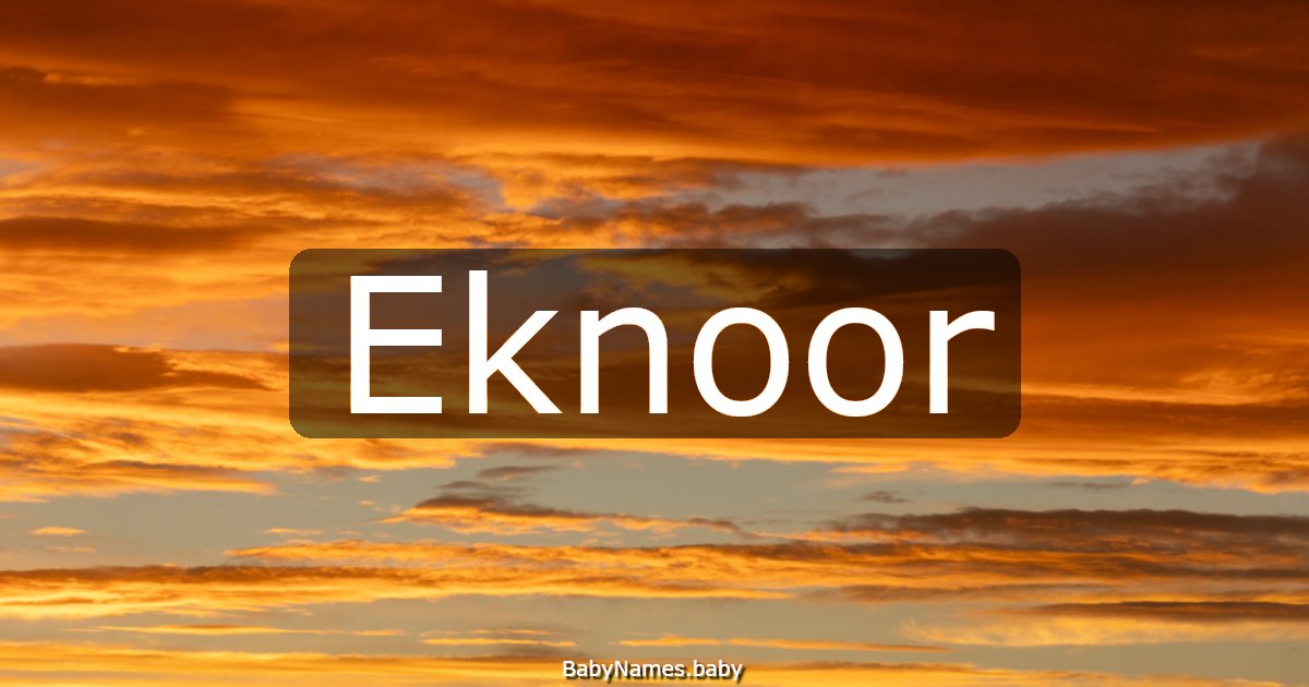 Eknoor