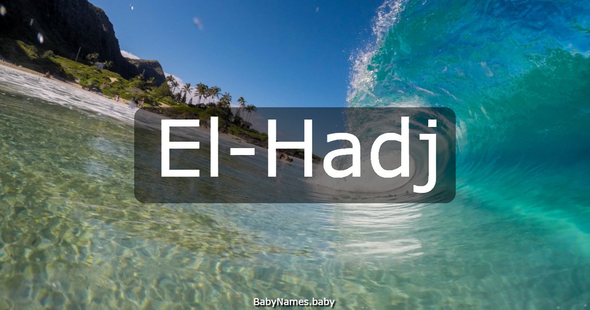 El-Hadj