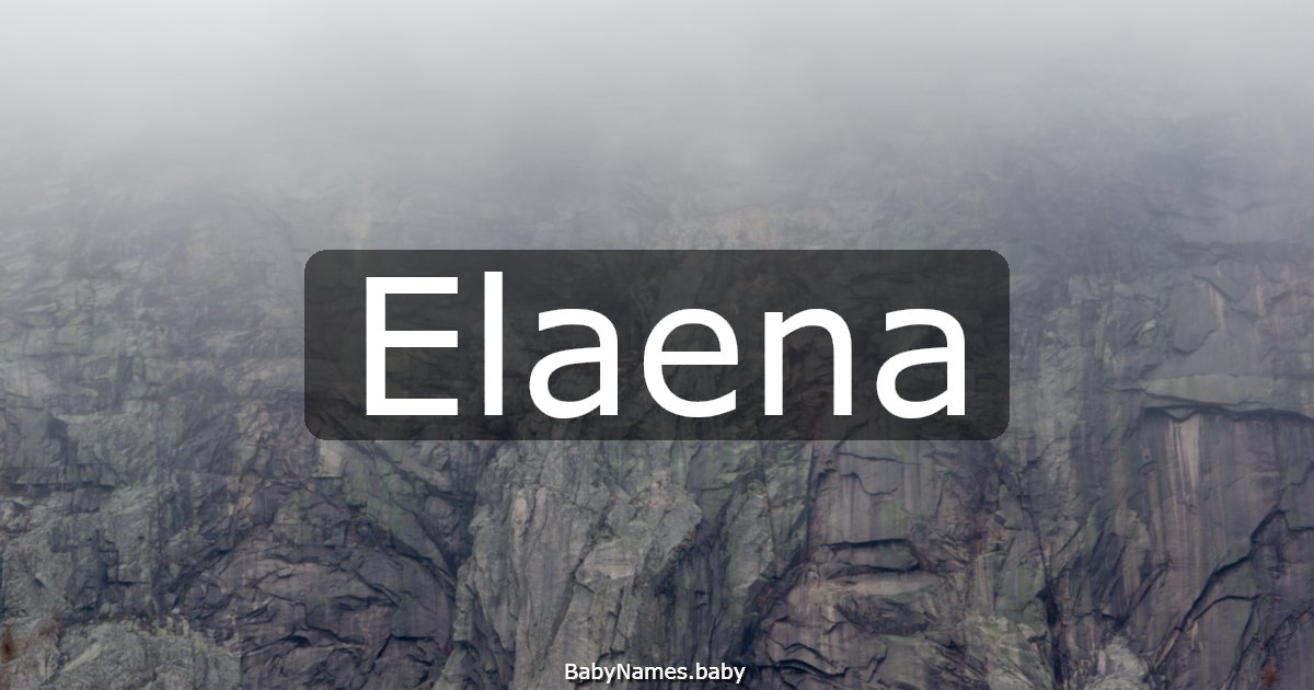 Elaena