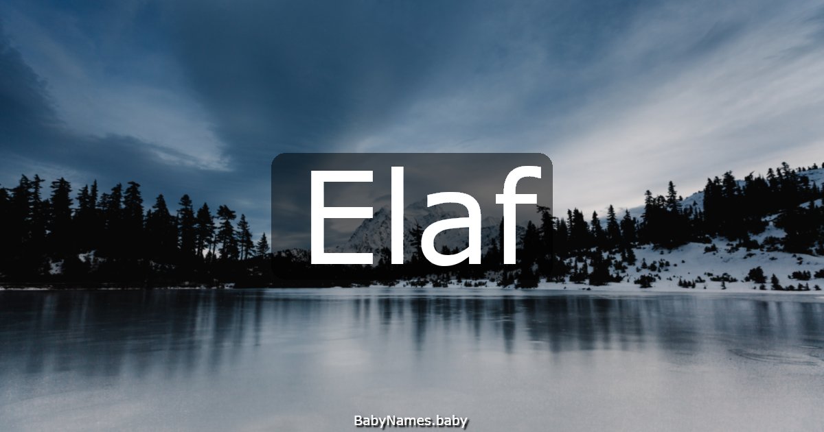 Elaf