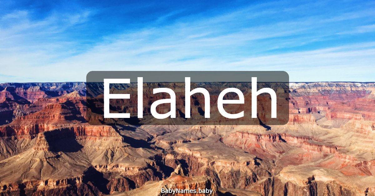 Elaheh