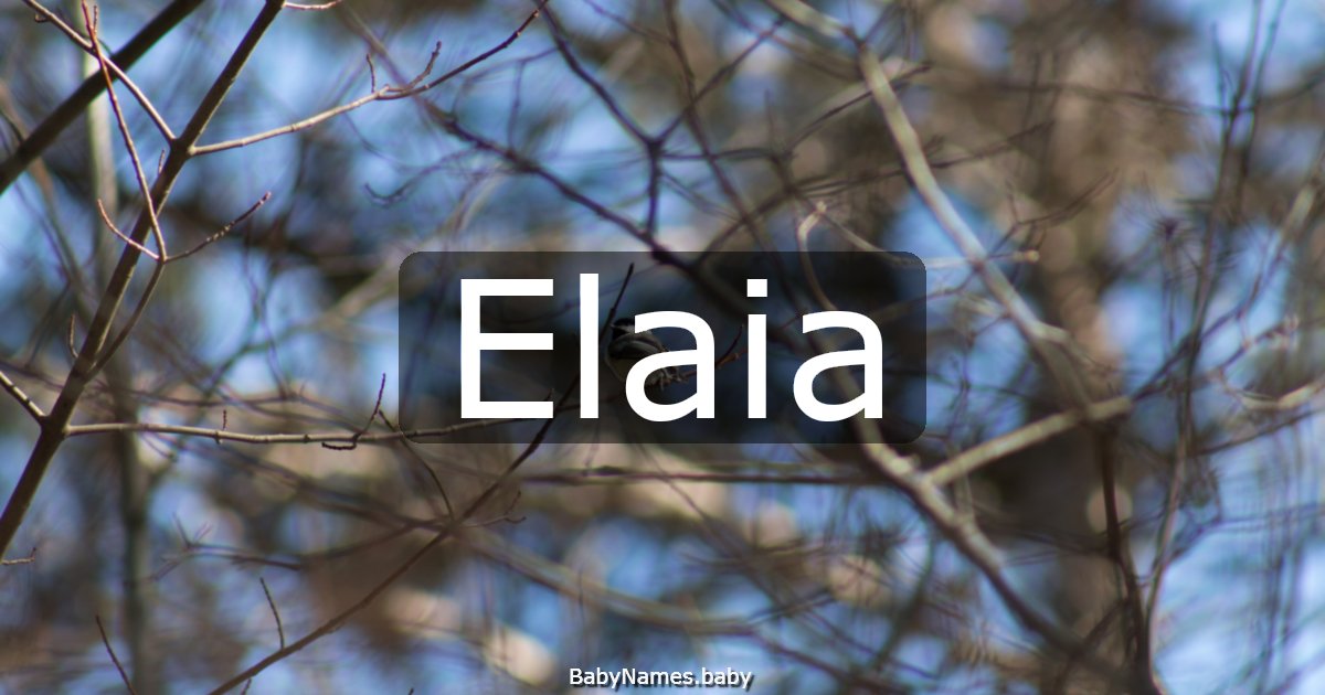 Elaia