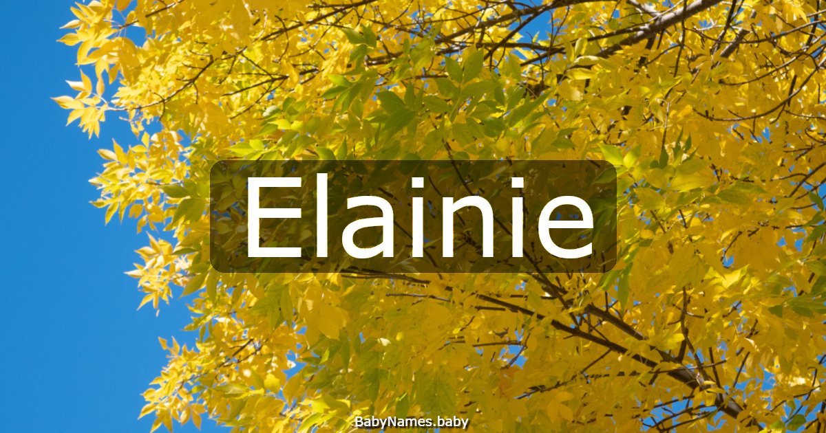 Elainie