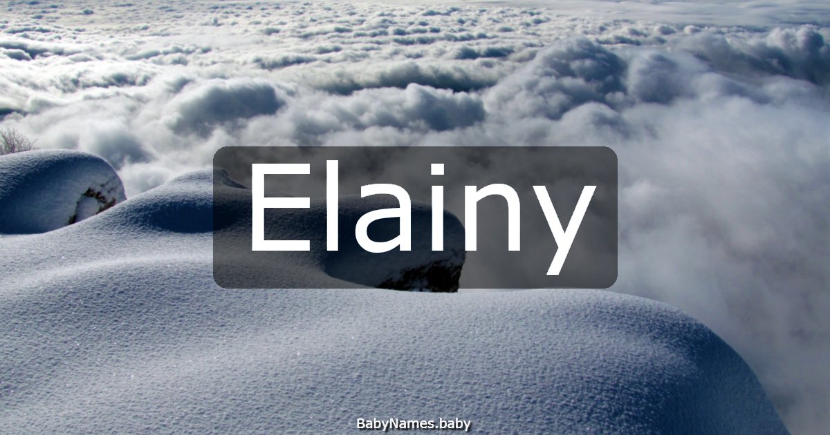 Elainy