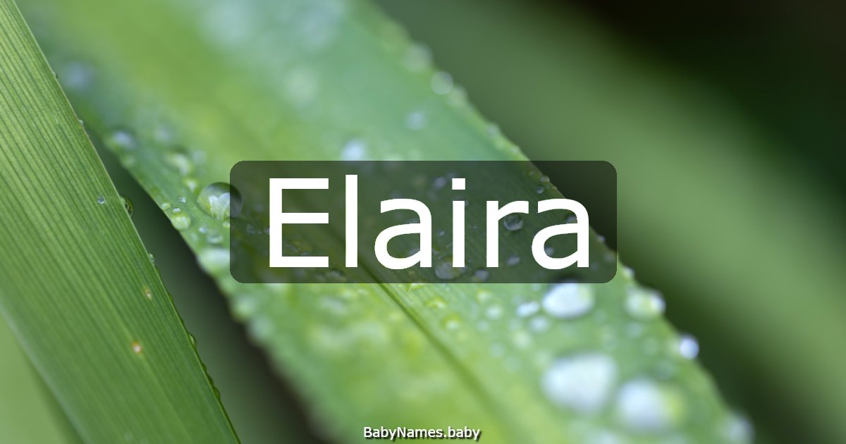 Elaira