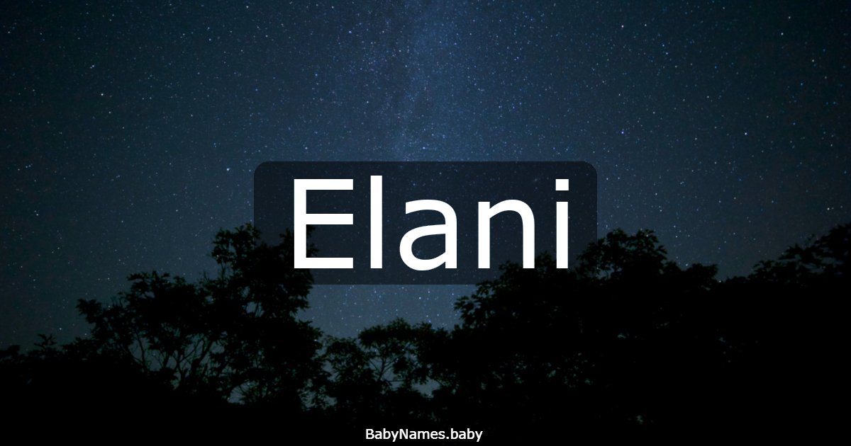 Elani