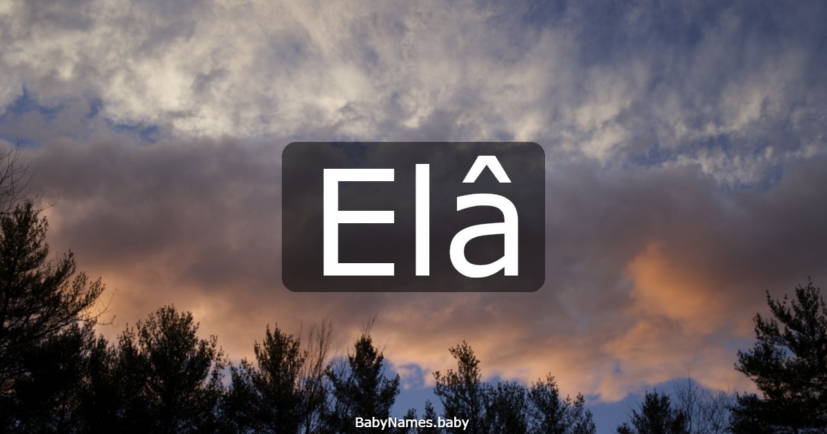 Elâ
