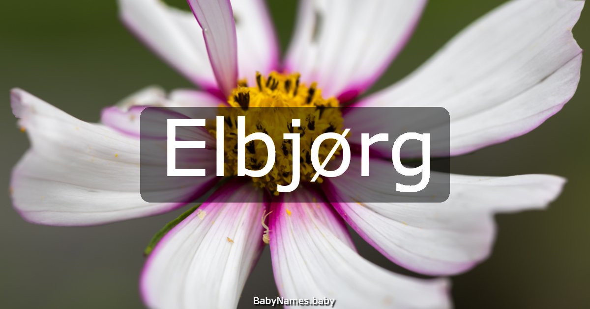 Elbjørg